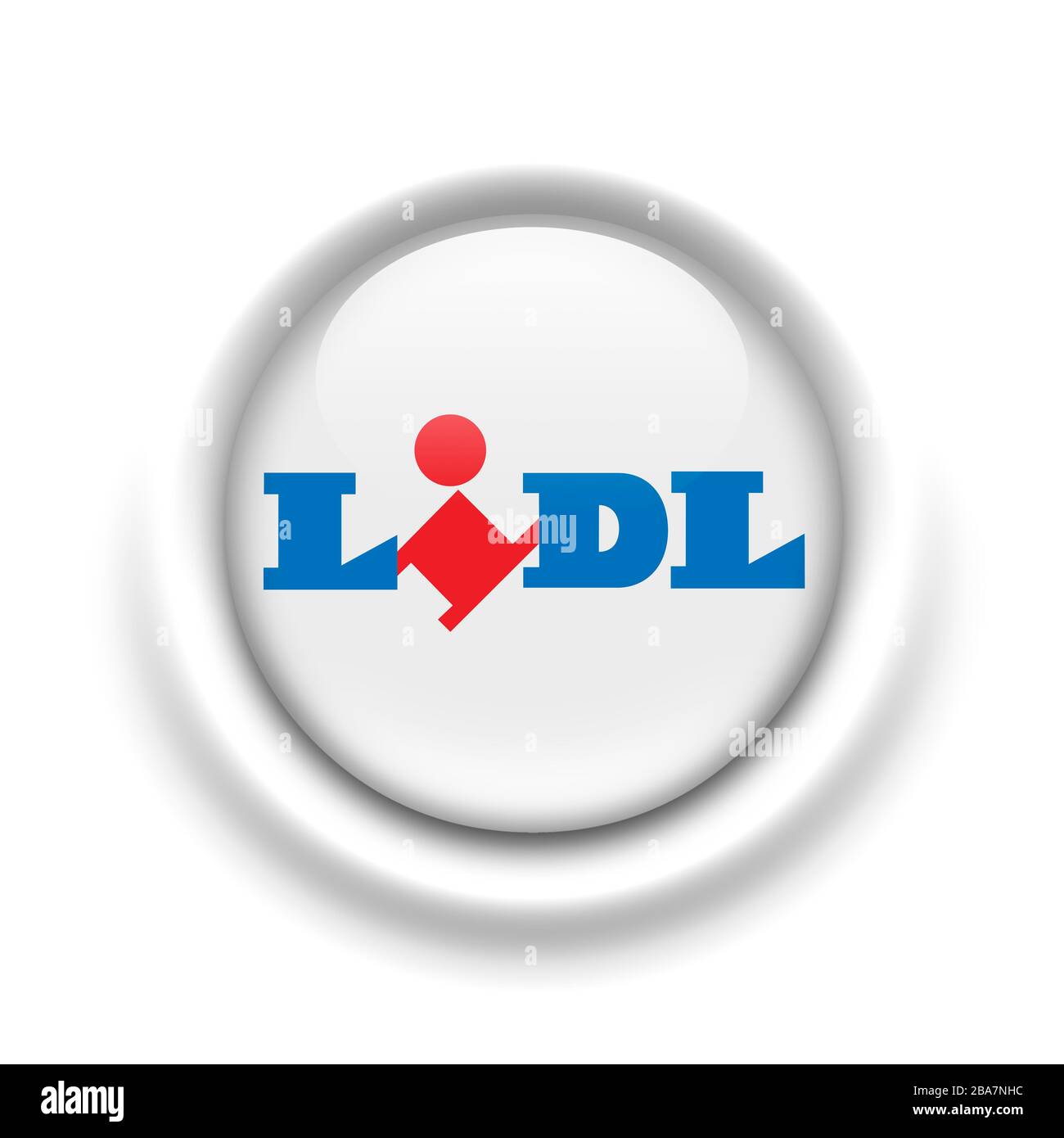 Logo di Lidl Foto Stock