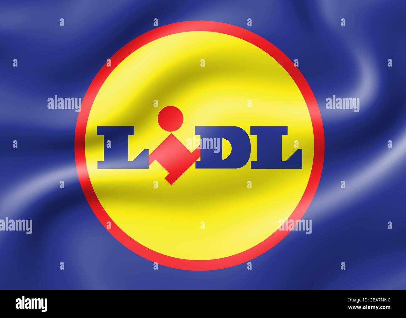 Logo di Lidl Foto Stock