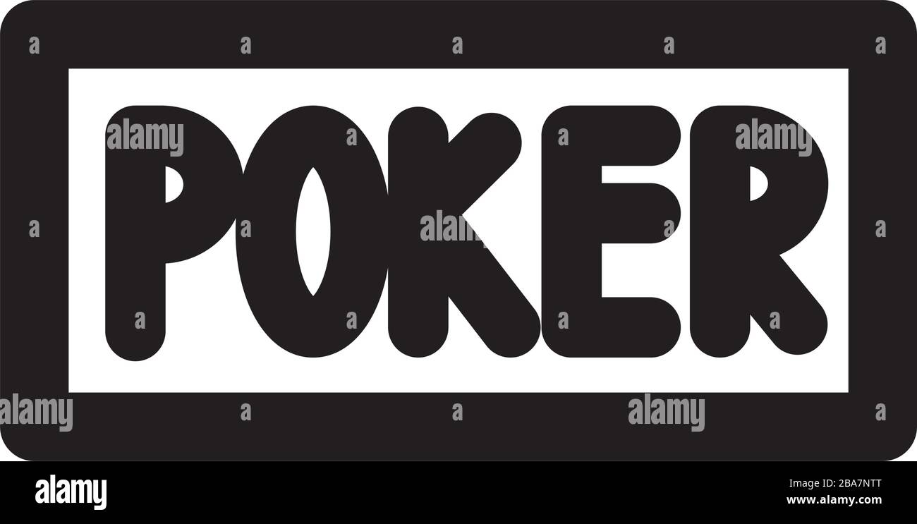 casino poker card con cuore in stile linea notebook Illustrazione Vettoriale