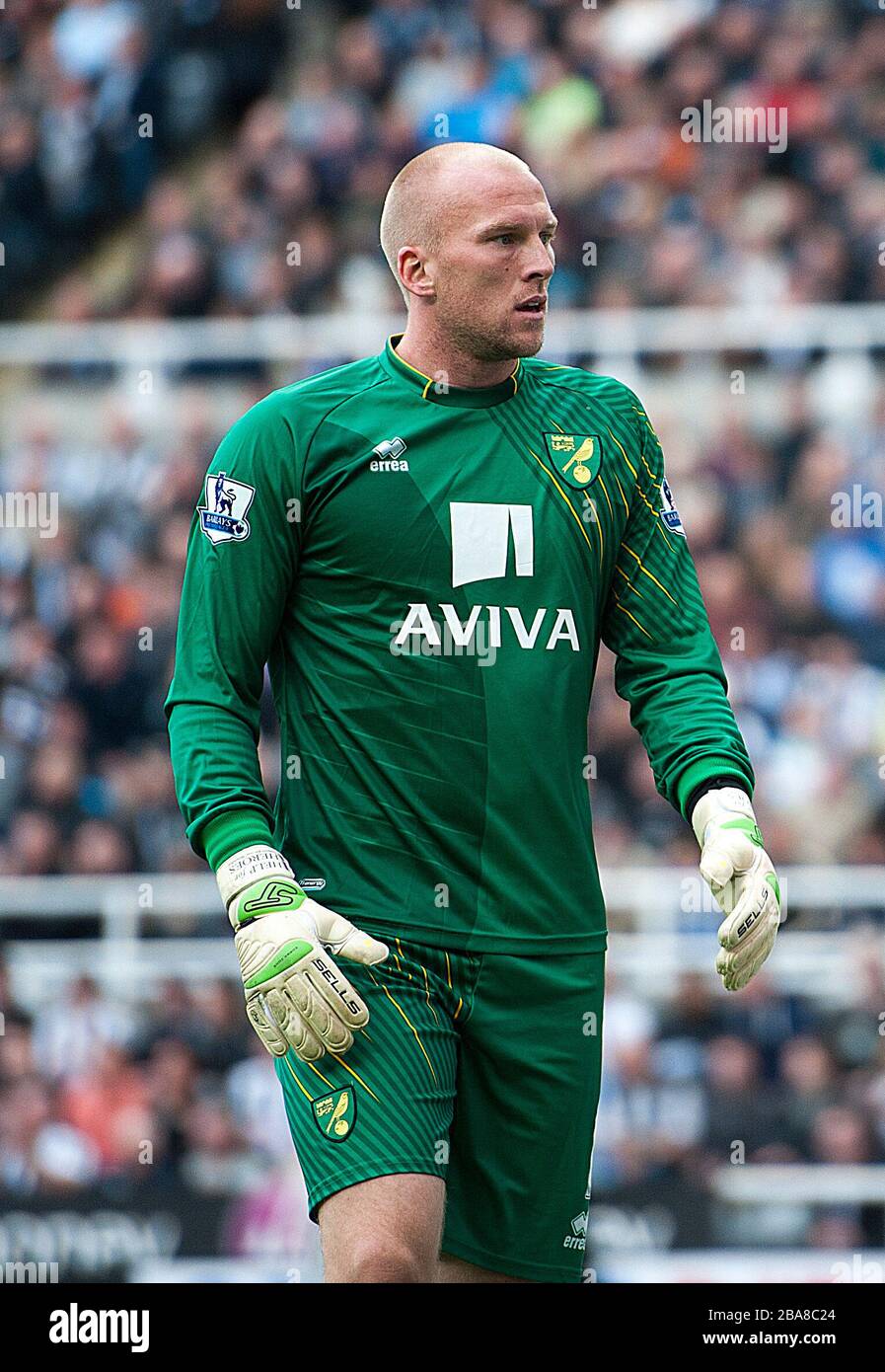 John Ruddy, portiere di Norwich City Foto Stock