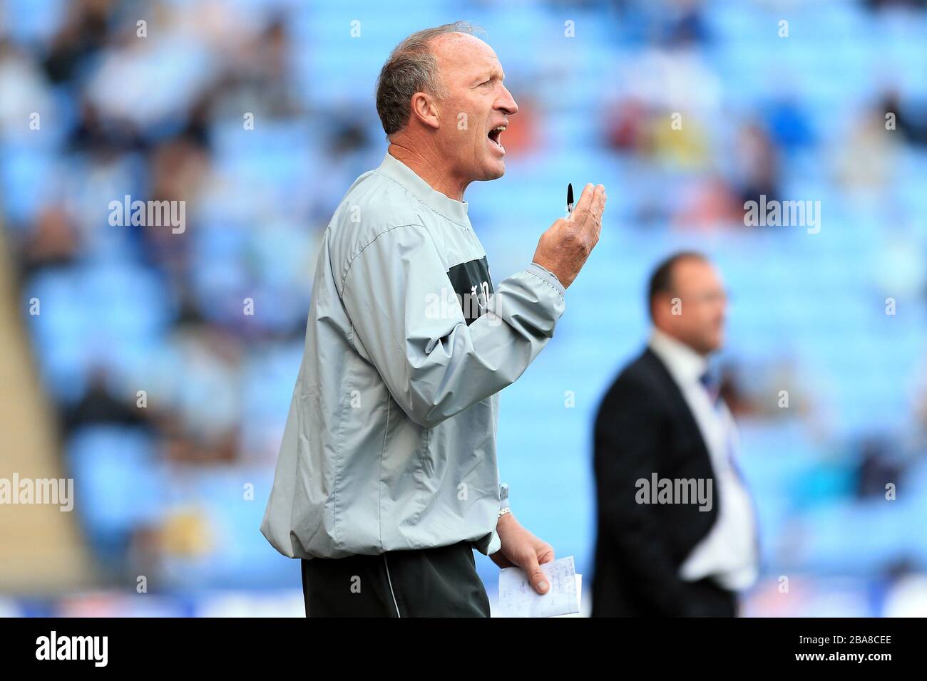 Steve Ogrizovic, Coventry City goalkeeping coach Foto Stock