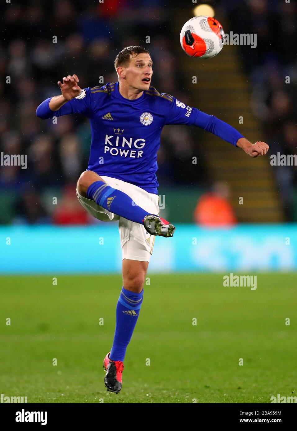 Il Leicester City's Marc Albrighton Foto Stock