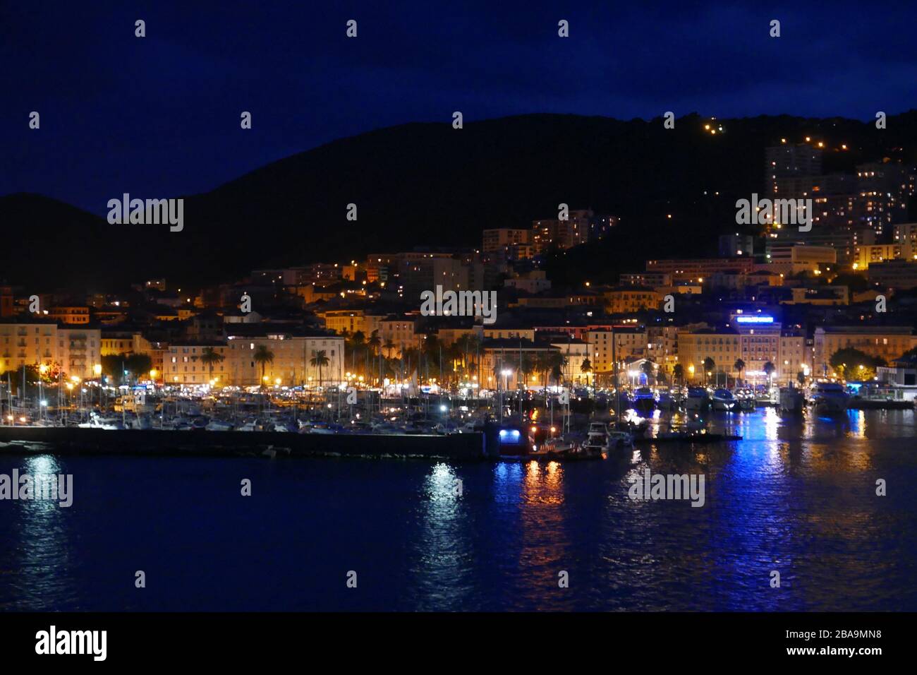 Corsica del Sud, vacanze in acqua sull'isola di beauty.France Foto Stock