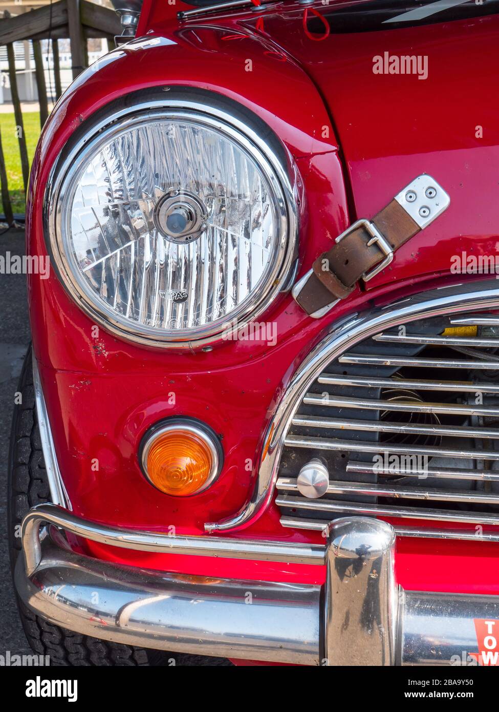 1964 Austin Mini Countryman classica auto da corsa Goodwood West Sussex UK Foto Stock