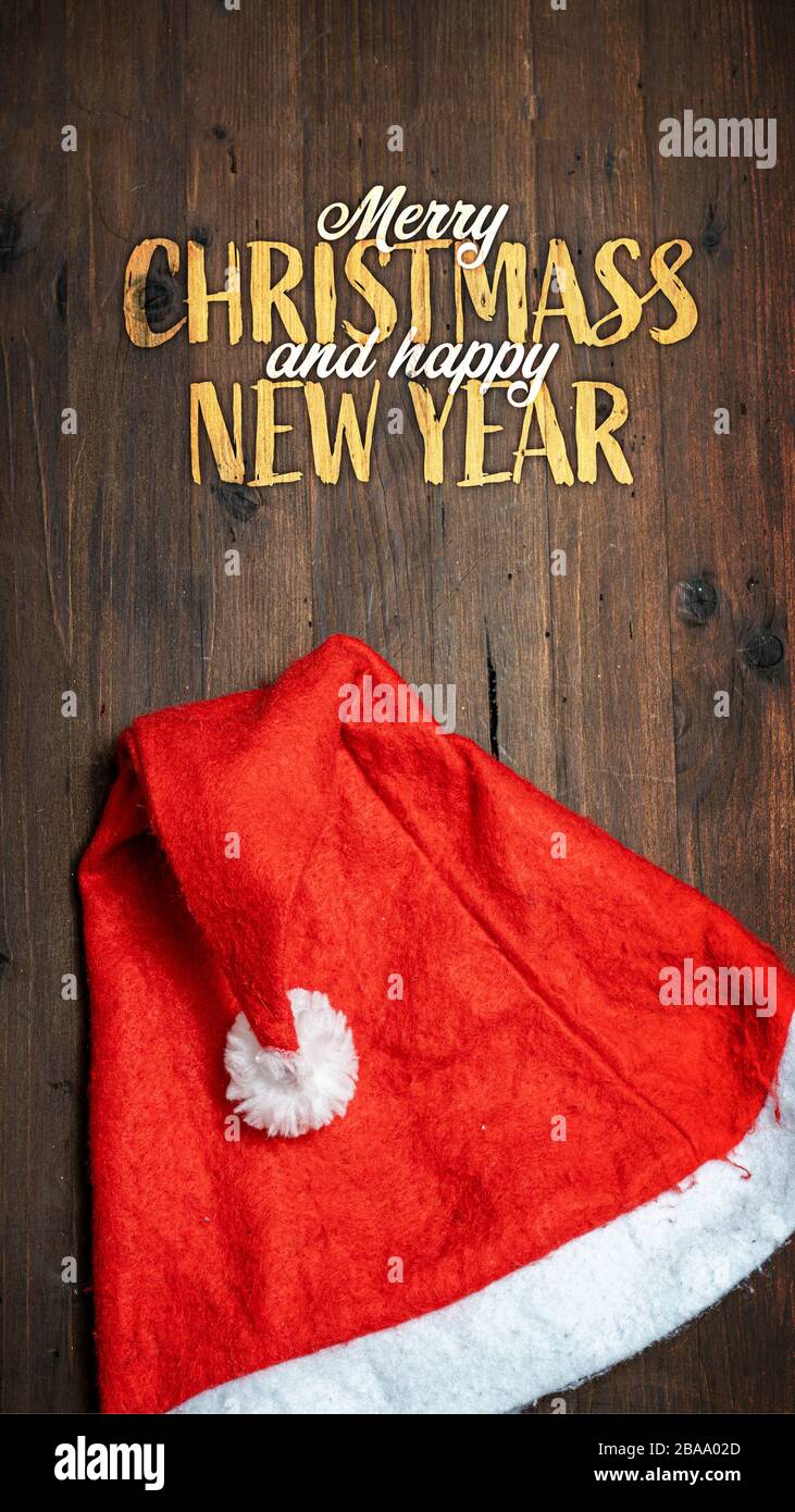 Natale vacanze ornamento piatto laici; carta di Natale sfondo - banner orizzontale per pagine web e social network diario o pagine di evento Foto Stock