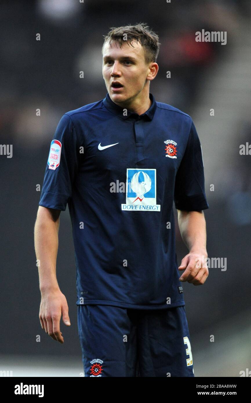 Charlie Wyke, Hartlepool. Foto Stock