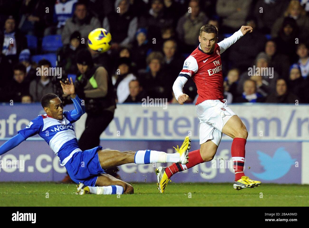 Lukas Podolski, Arsenal Foto Stock