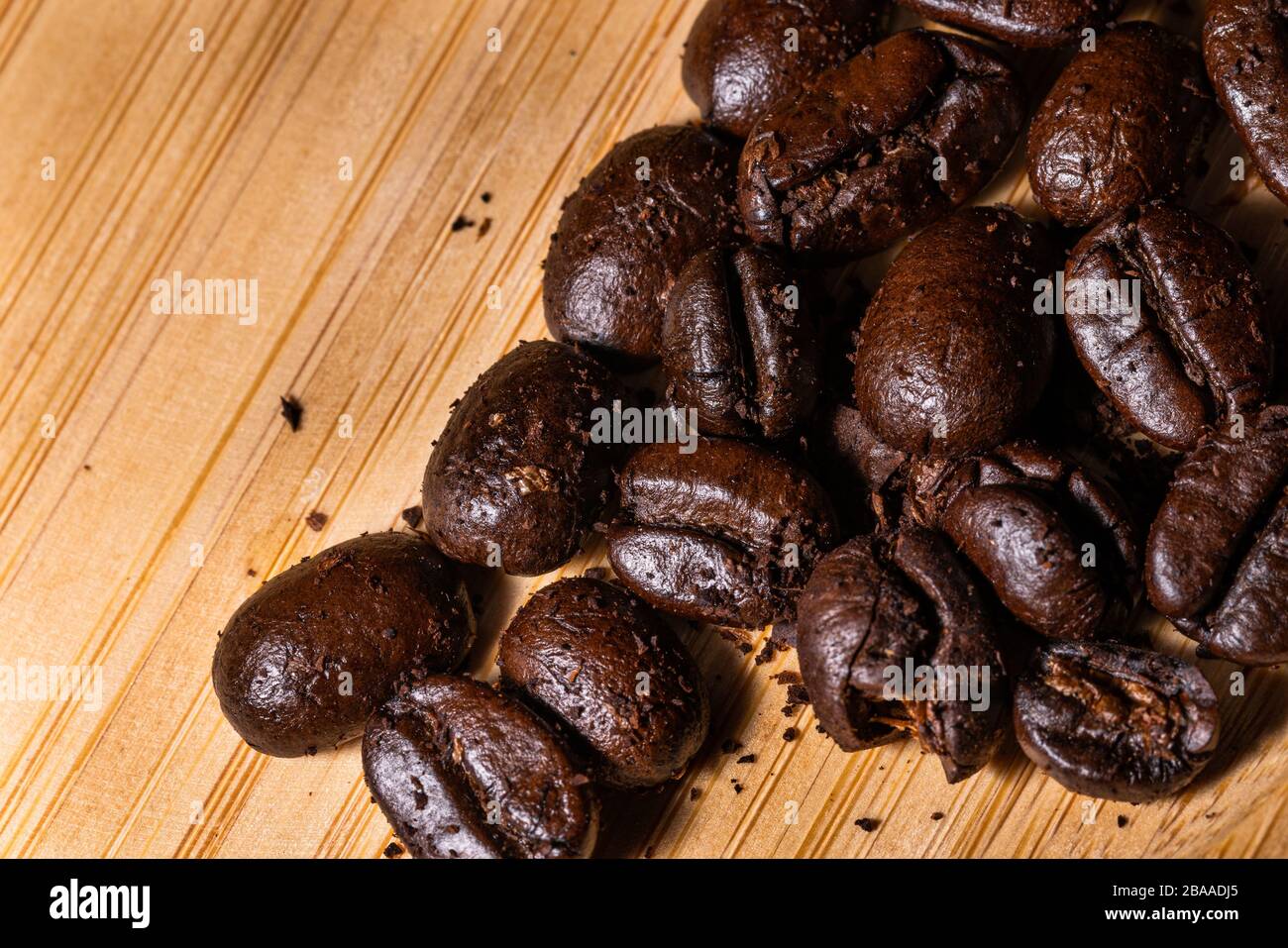 Le aziende del caffè ed esportano i chicchi di caffè. Foto Stock