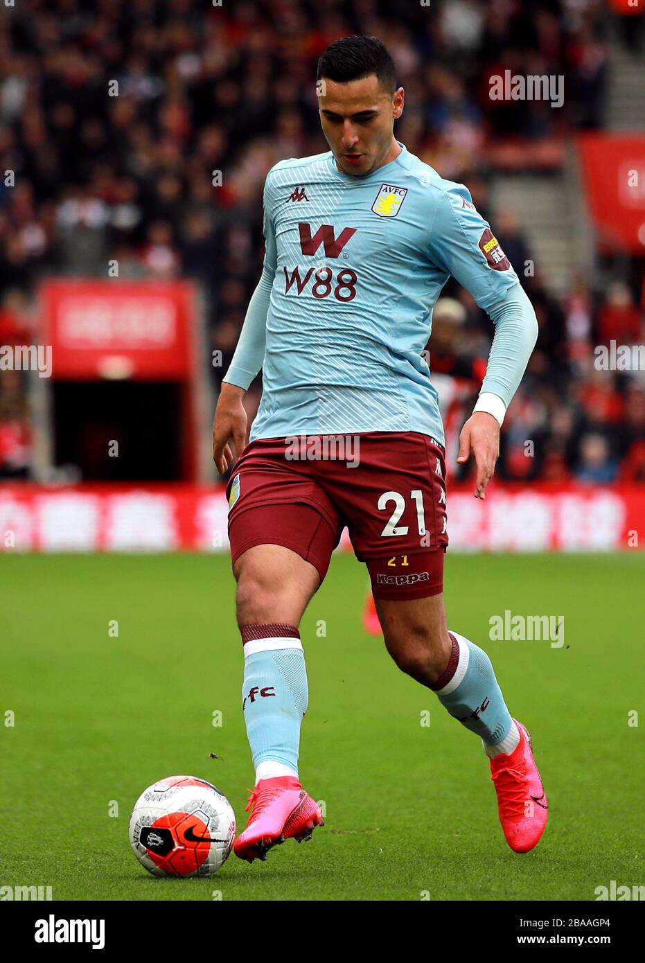 Aston Villa di Anwar El Ghazi Foto Stock