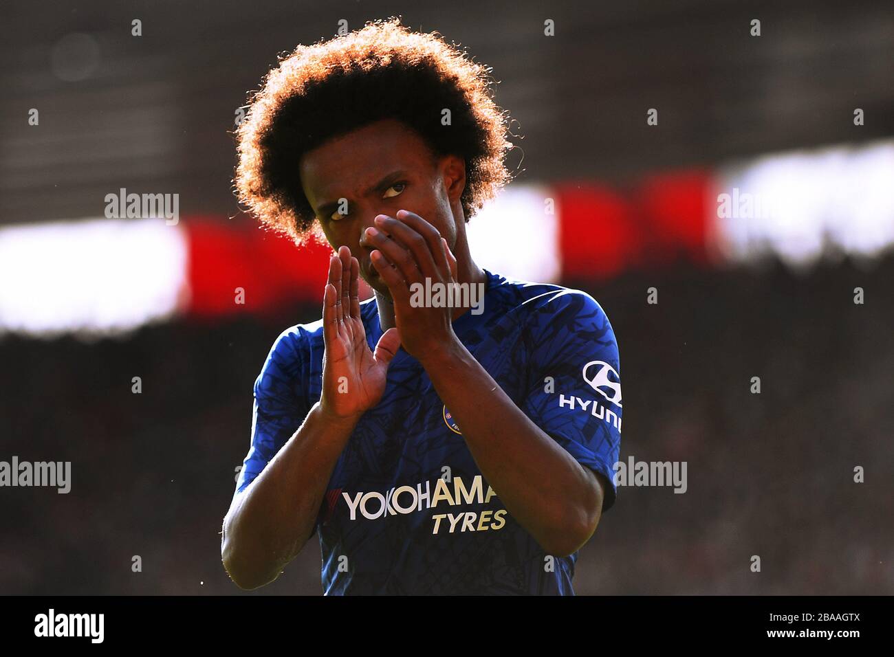 Willan of Chelsea - Southampton v Chelsea, Premier League, St Mary's Stadium, Southampton, Regno Unito - 6 ottobre 2019 solo per uso editoriale - si applicano restrizioni DataCo Foto Stock