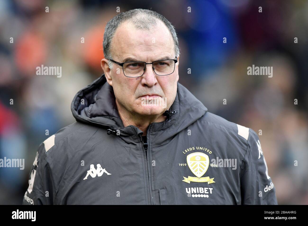 Leeds United manager Marcelo Bielsa Foto Stock