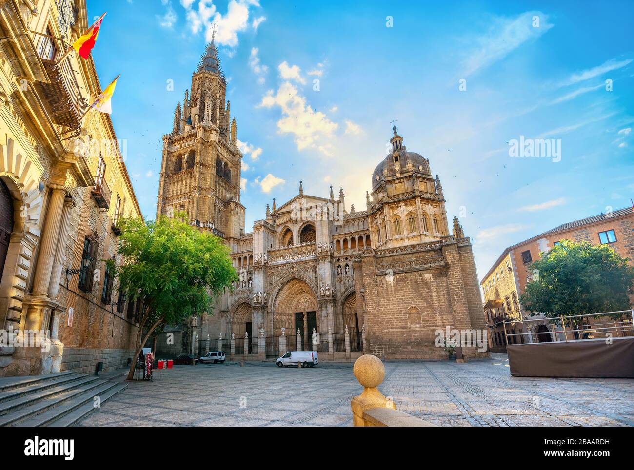 Cattedrale di Toledo (Cattedrale Primate di Santa Maria). Toledo, Castilla la Mancha, Spagna Foto Stock