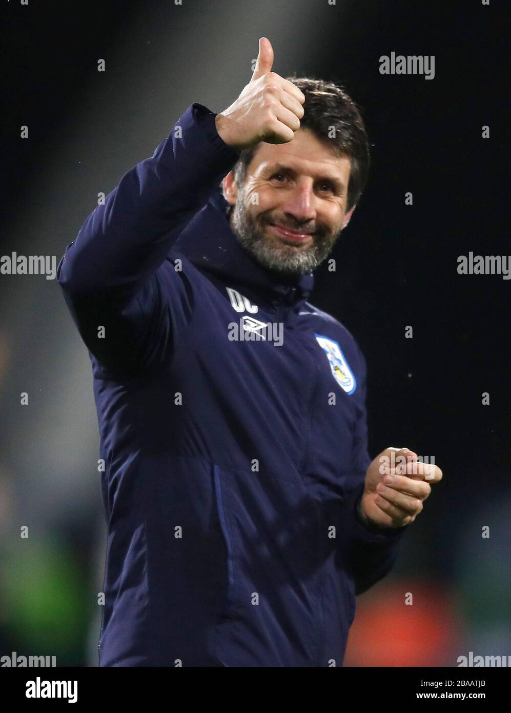 L Huddersfield Town manager Danny Cowley Foto Stock