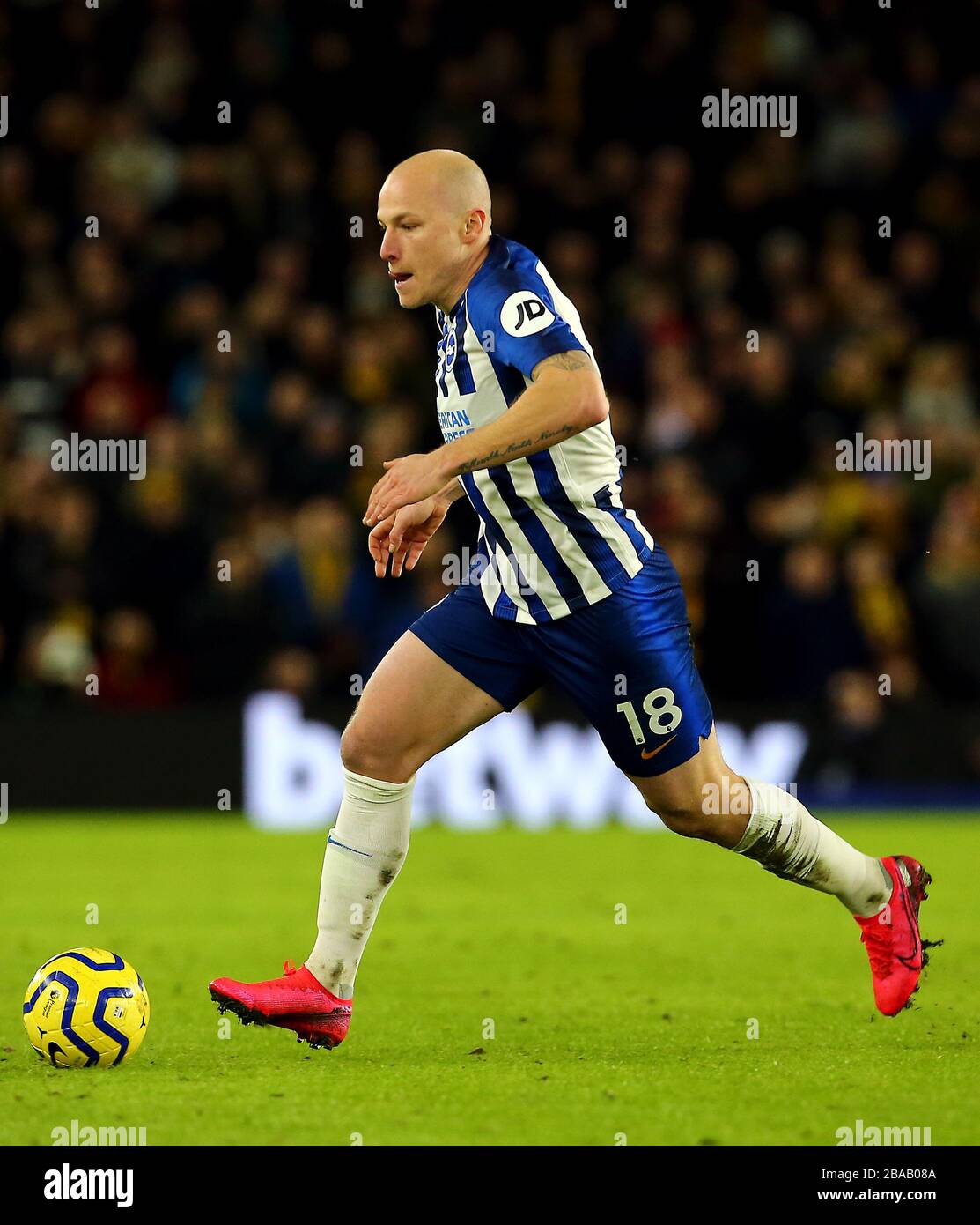 Aaron Mooy di Brighton e Hove Albion Foto Stock