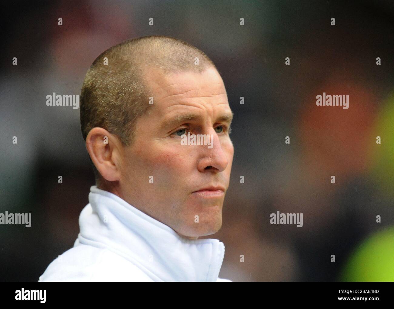 L'allenatore inglese Stuart Lancaster Foto Stock