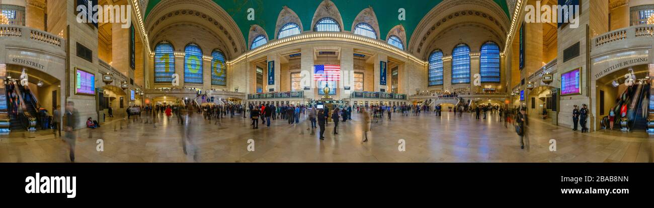 Grand Central Station a New York City, New York, Stati Uniti Foto Stock