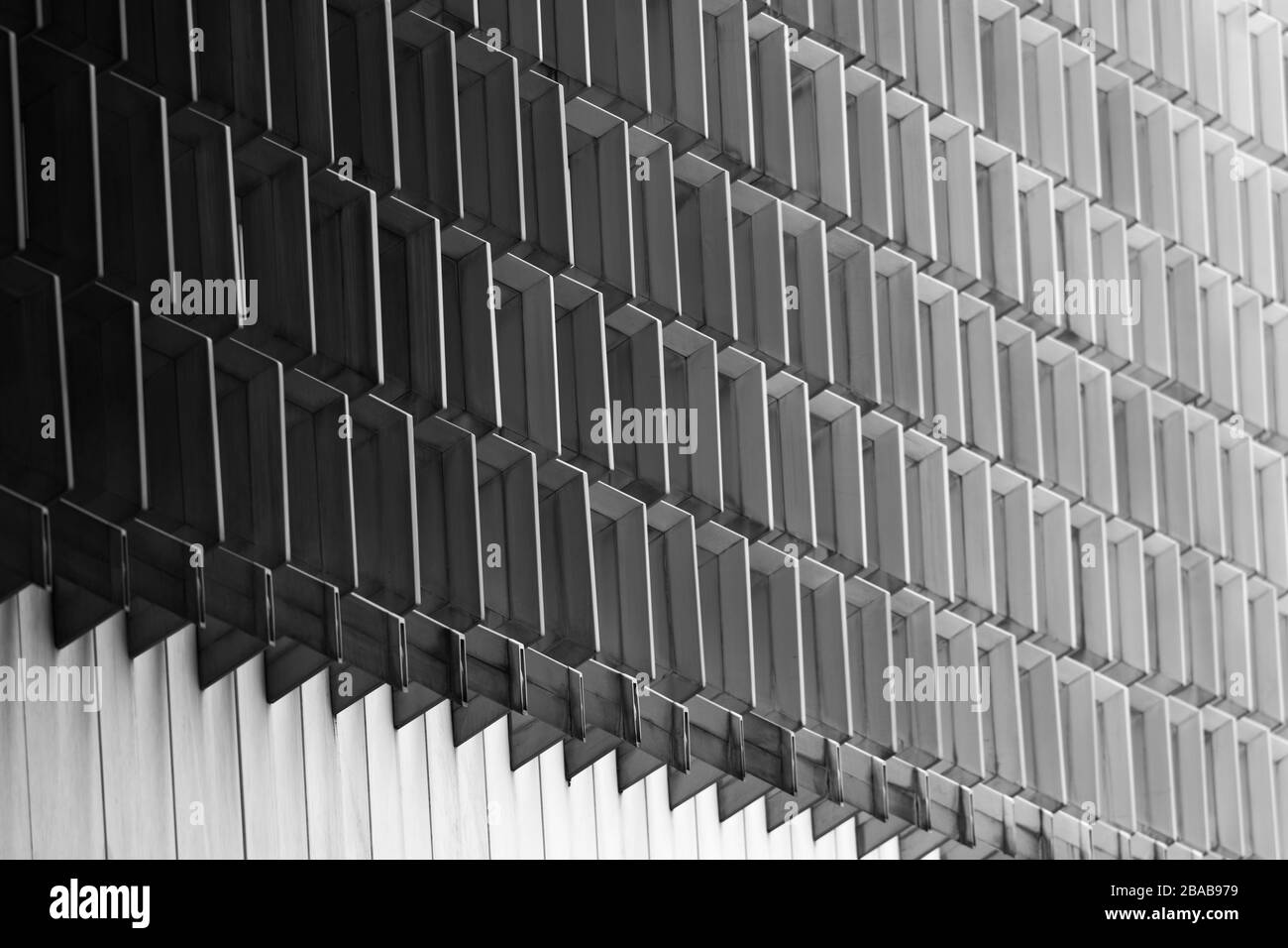 Dettaglio al dettaglio dell'architettura al Museo di Storia e Antropologia Foto Stock