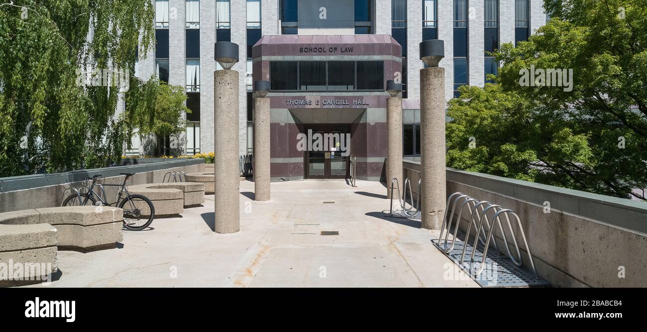 Northeastern University Building, Boston, Massachusetts, Stati Uniti Foto Stock