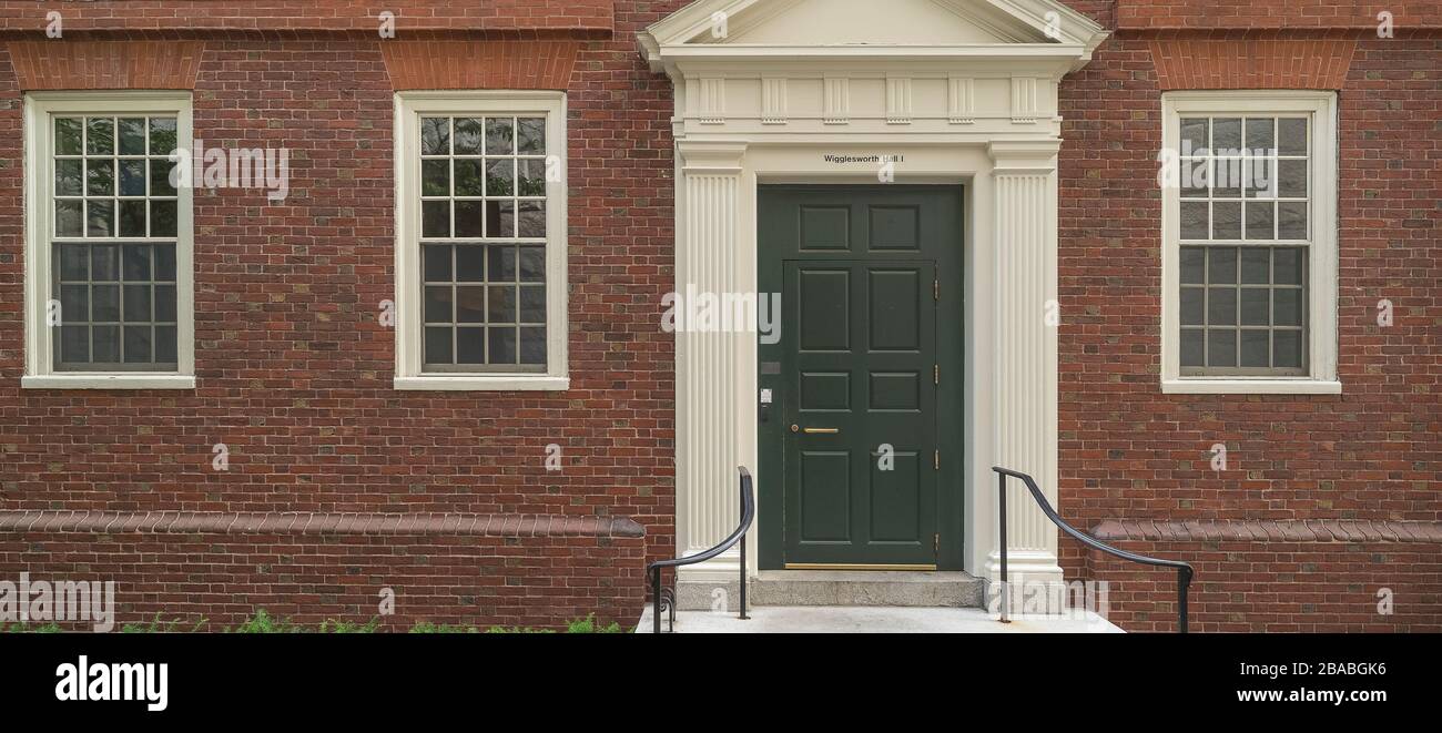 La Harvard University di Cambridge, Massachusetts, STATI UNITI D'AMERICA Foto Stock