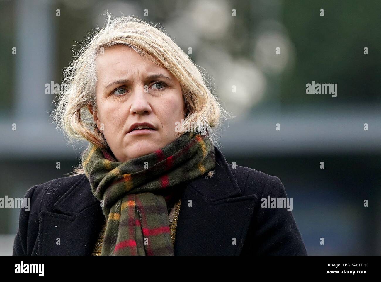 Chelsea manager Emma Hayes Foto Stock