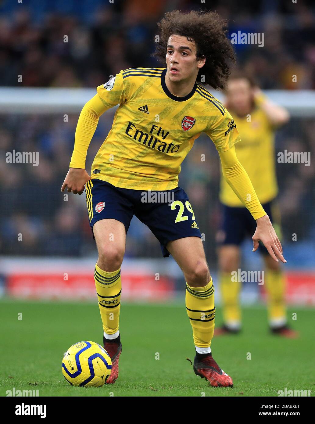 Matteo Guendouzi dell'Arsenal durante la partita della Premier League a Turf Moor, Burnley. Foto Stock