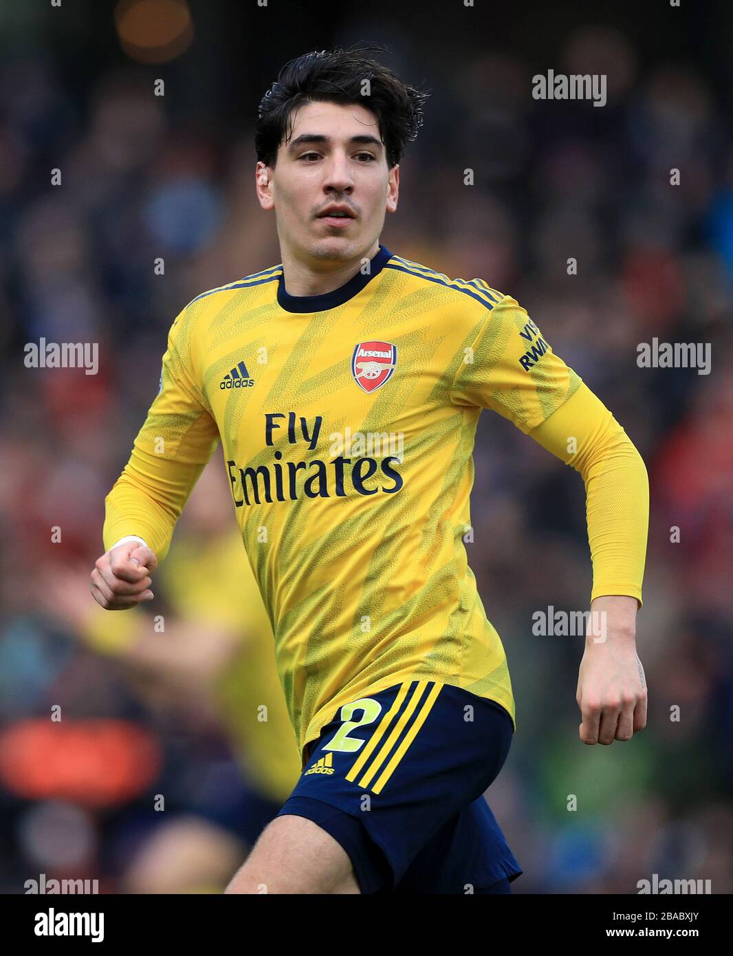 Hector Bellerin di Arsenal durante la partita della Premier League a Turf Moor, Burnley. Foto Stock