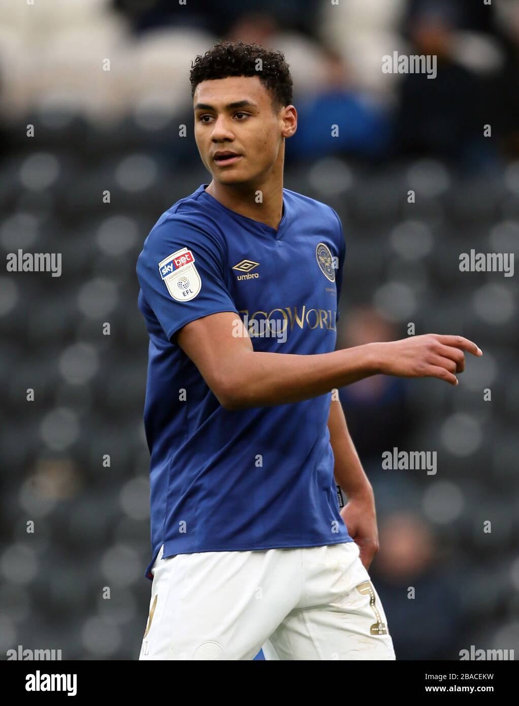 Brentford's Ollie Watkins Foto Stock