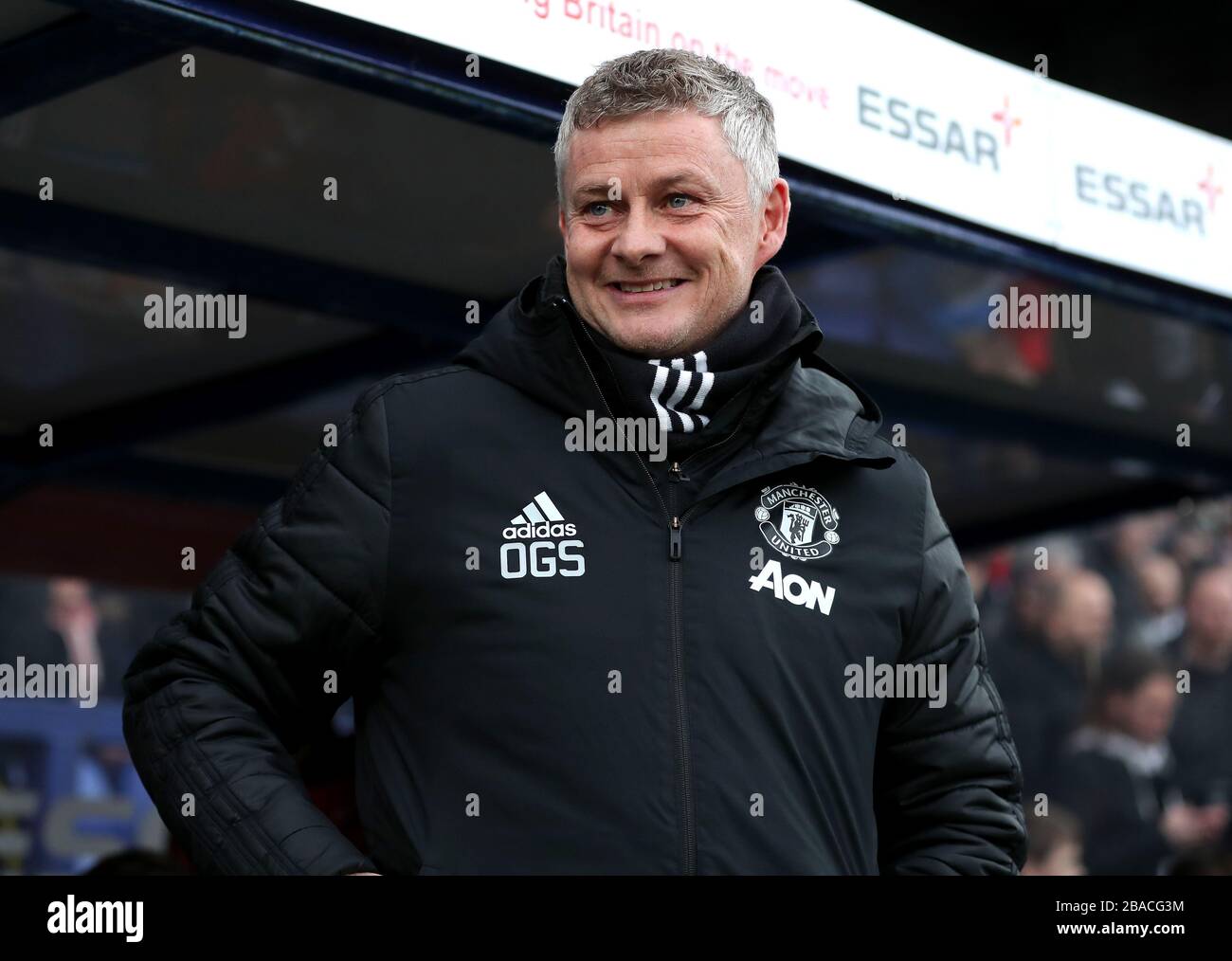 Il Manchester United manager Ole Gunnar Solskjaer Foto Stock