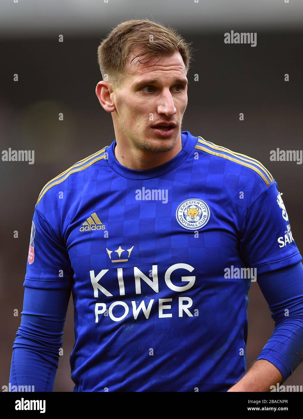 Il Leicester City's Marc Albrighton Foto Stock