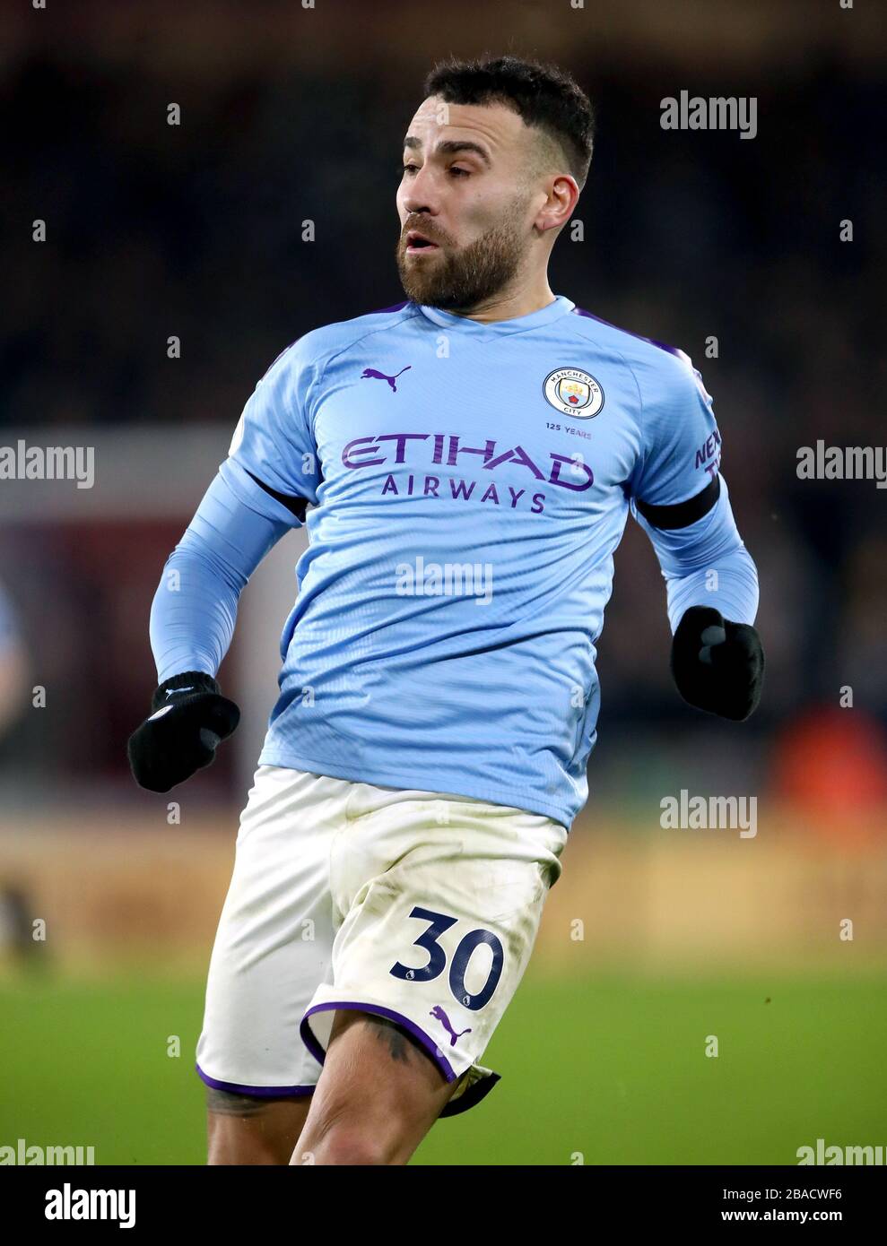 Il Manchester City è Nicolas Otamendi Foto Stock