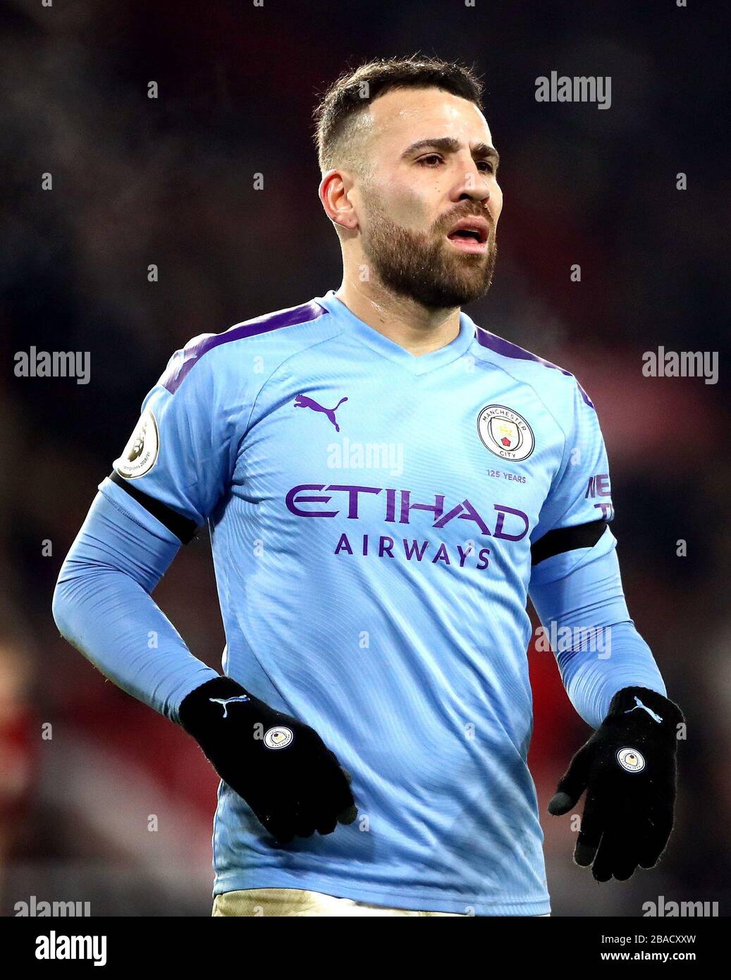 Il Manchester City è Nicolas Otamendi Foto Stock