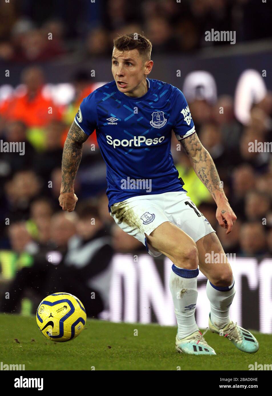 Everton's Lucas Digne Foto Stock