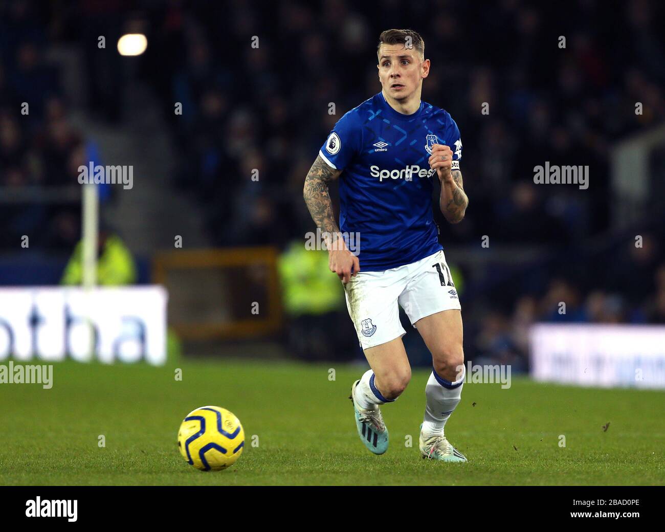 Everton's Lucas Digne Foto Stock