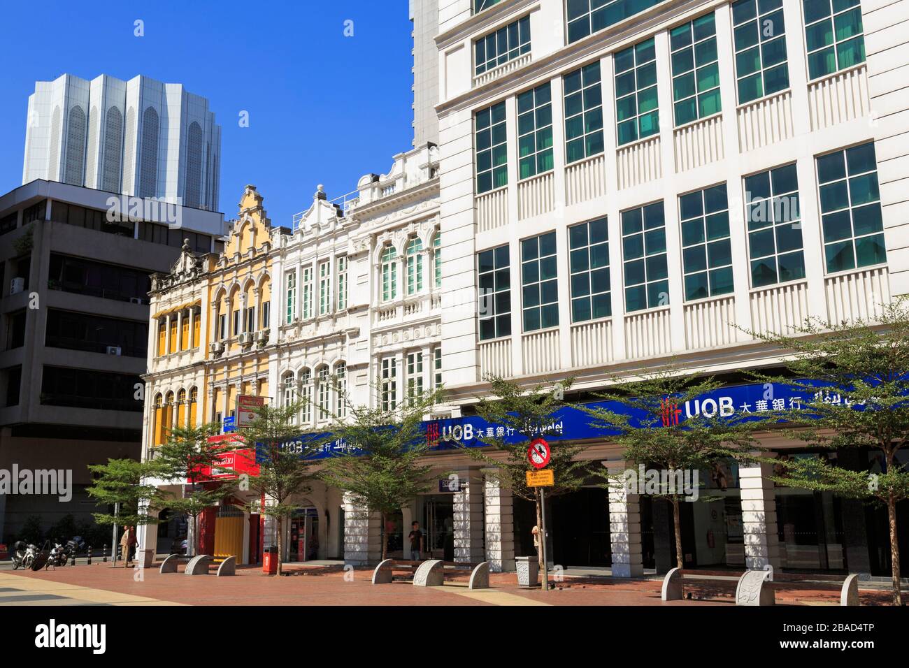 Dutch Gables in Old Market Square, Kuala Lumpur, Malesia, Asia Foto Stock