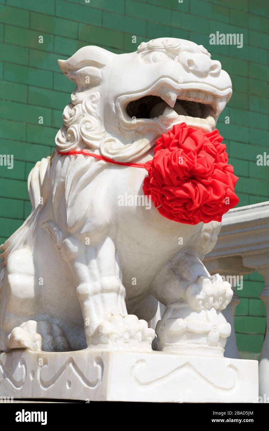 Vedi Shue Yuen Clan House, Chinatown, Kuala Lumpur, Malesia, Asia Foto Stock