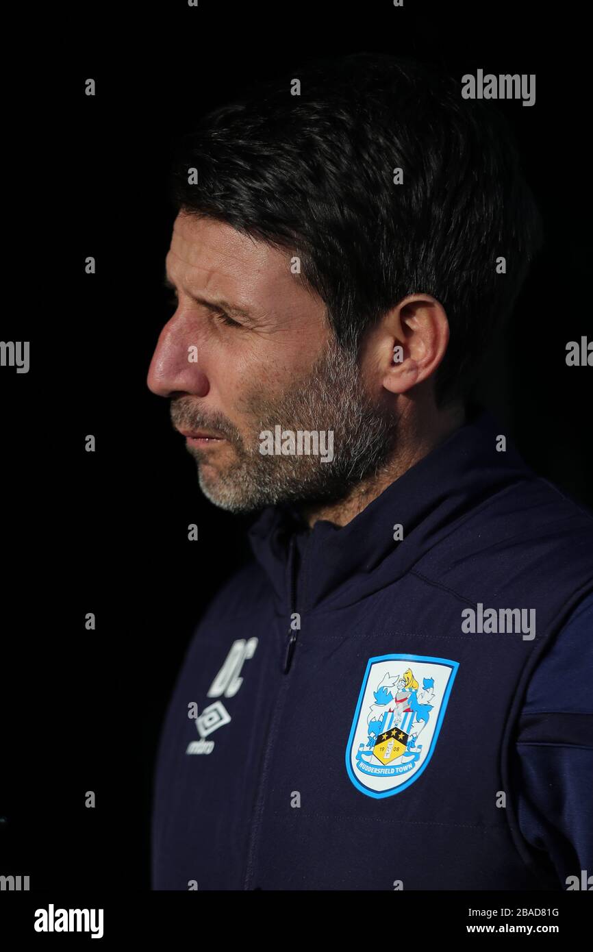 L Huddersfield Town manager Danny Cowley Foto Stock