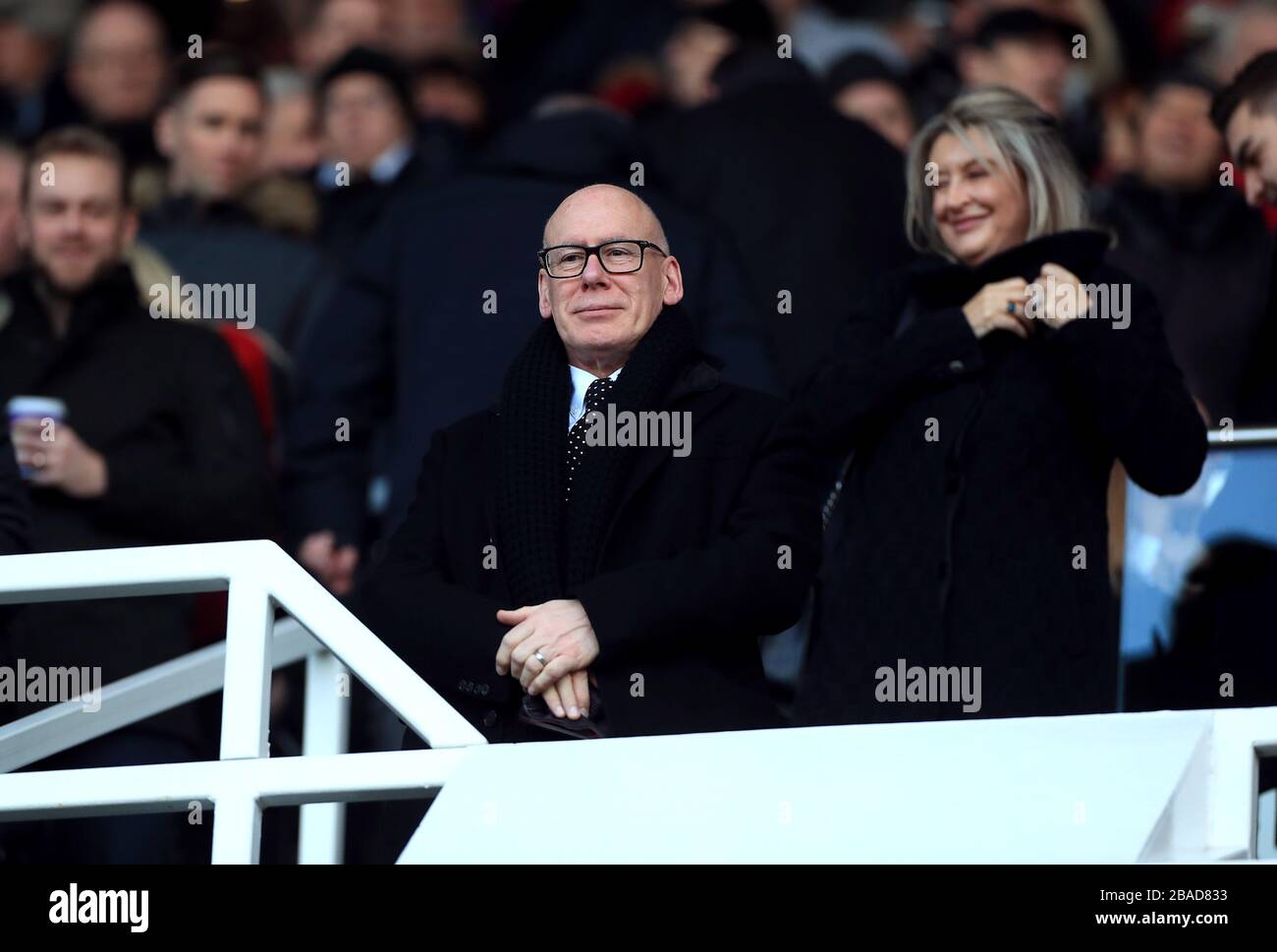 Il proprietario del club della contea di Derby Melvyn Morris Foto Stock