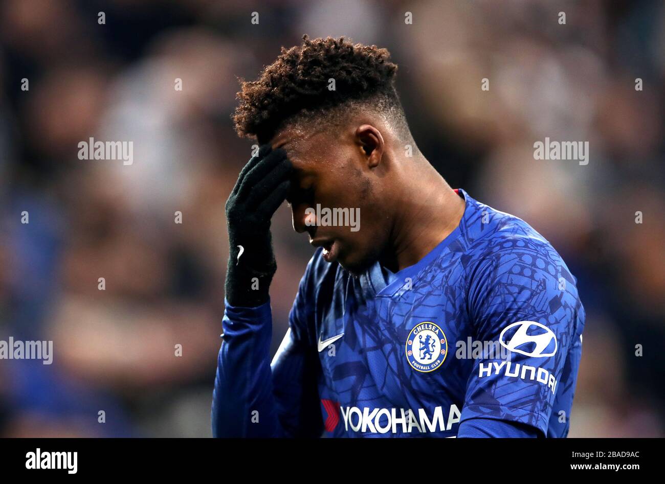 Willan di Chelsea appare sconsolato Foto Stock