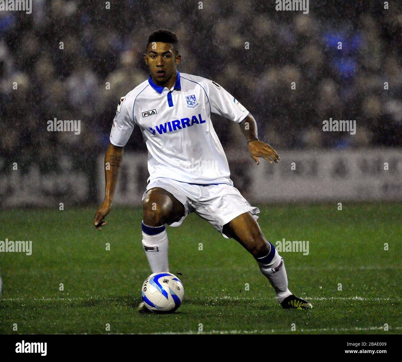 Liam Palmer di Tranmere Rovers Foto Stock