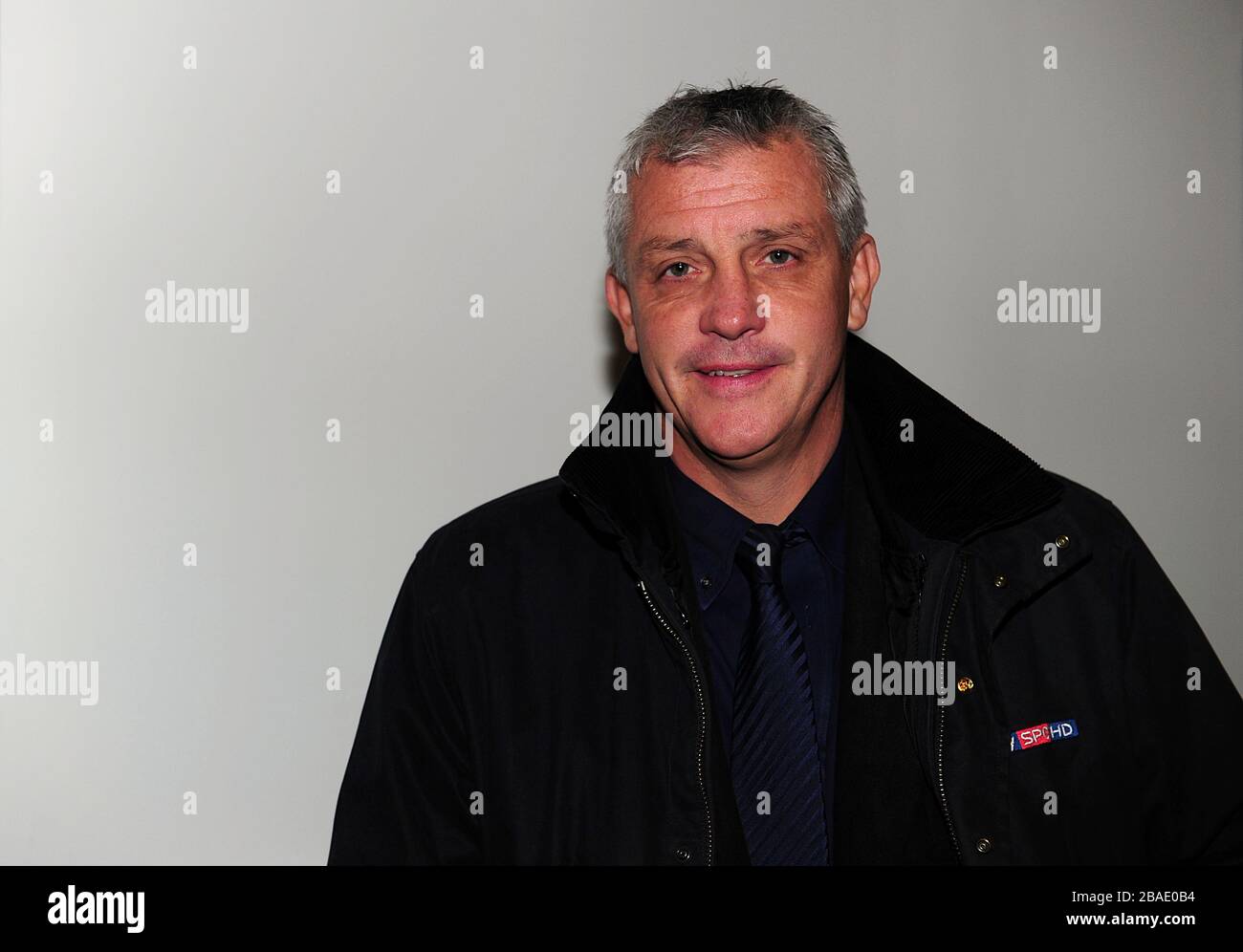 Televisione calcio pundit Tony Gale Foto Stock