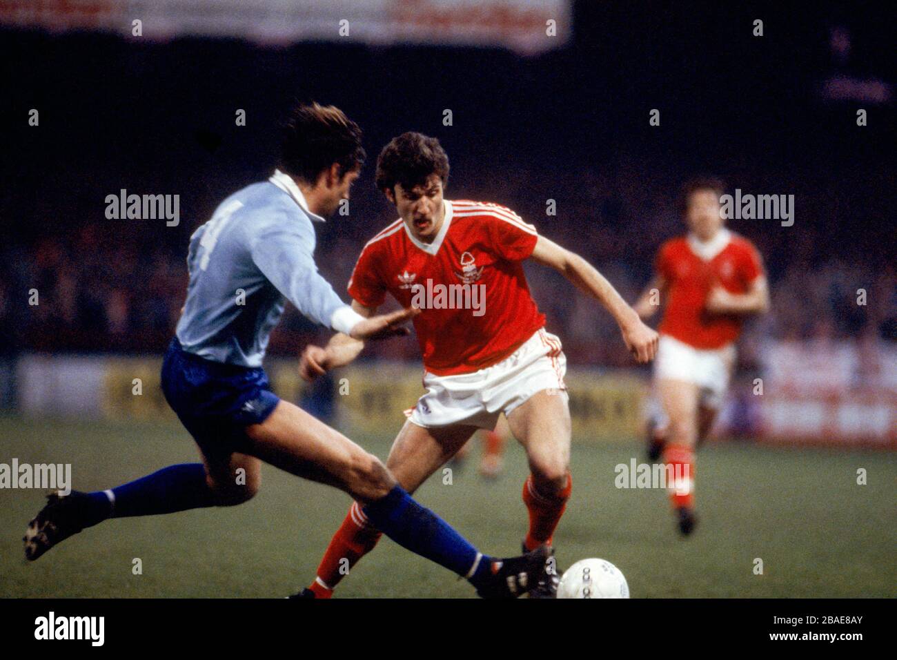 Garry Birtles, Nottingham Forest (r) Foto Stock