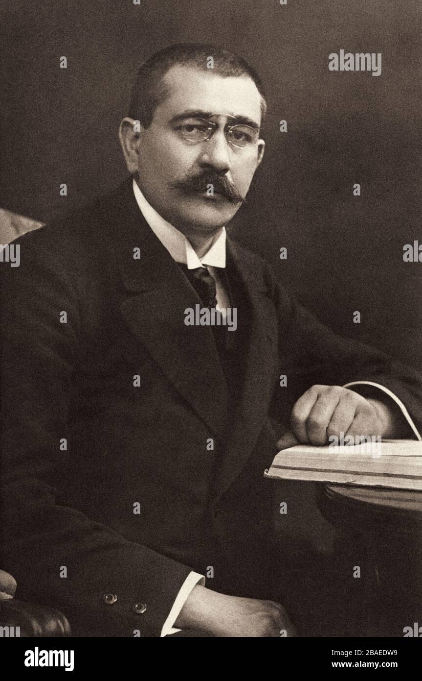 Gustav Noske (1868 – 1946) è stato un politico tedesco del Partito socialdemocratico tedesco (SPD). Ha servito come primo Ministro della Difesa (Reichs Foto Stock