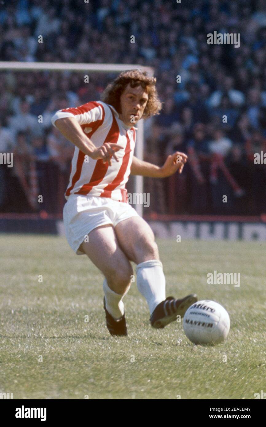 Mike Pejic, Stoke City. Foto Stock