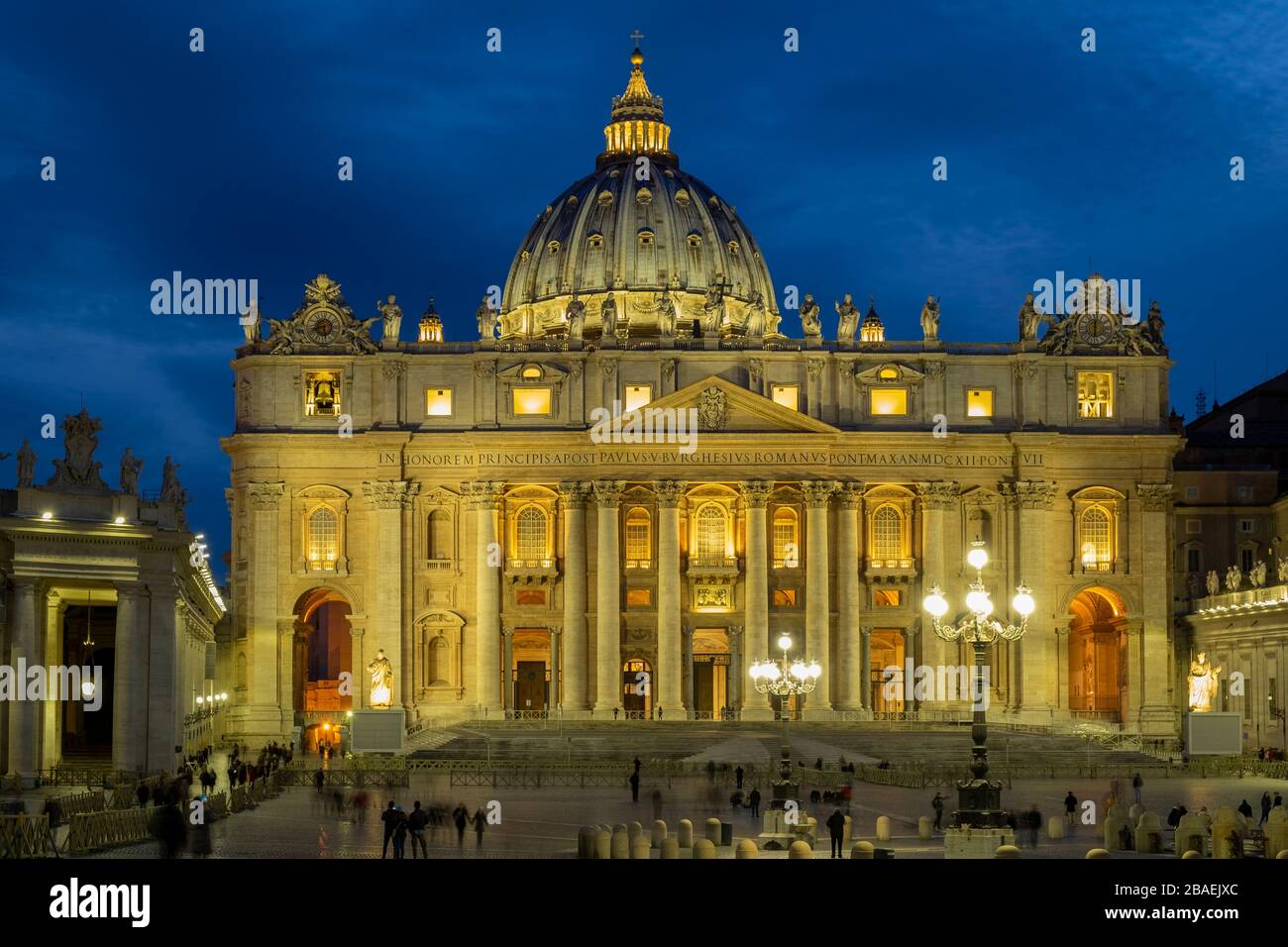 Piazza San Pietro. Città del Vaticano. Foto Stock