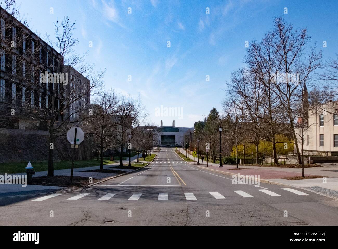 Cornell University abbandonò l'orario di cambio di classe Foto Stock
