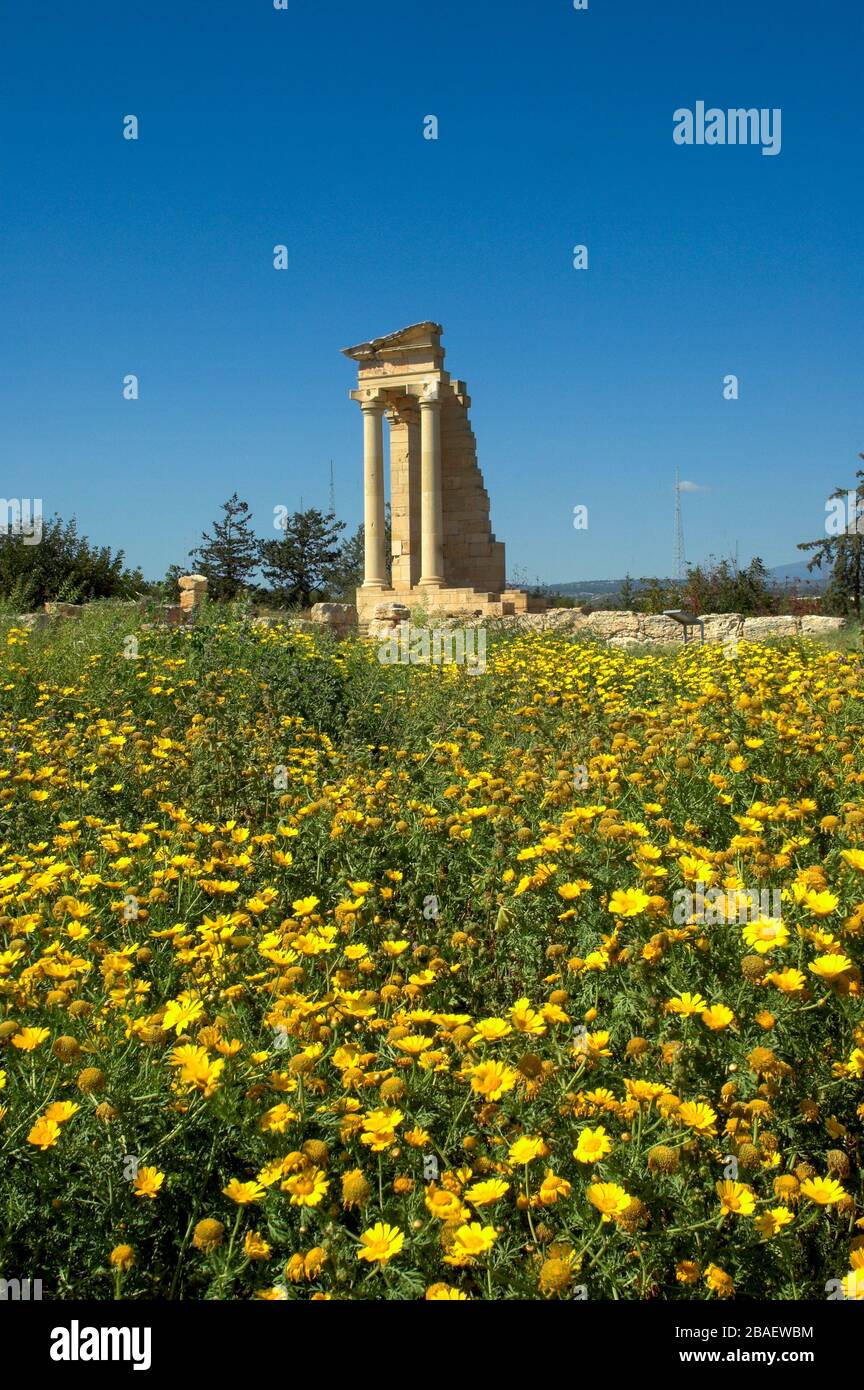 Il Santuario di Apollo Hylates, Cipro. Foto Stock