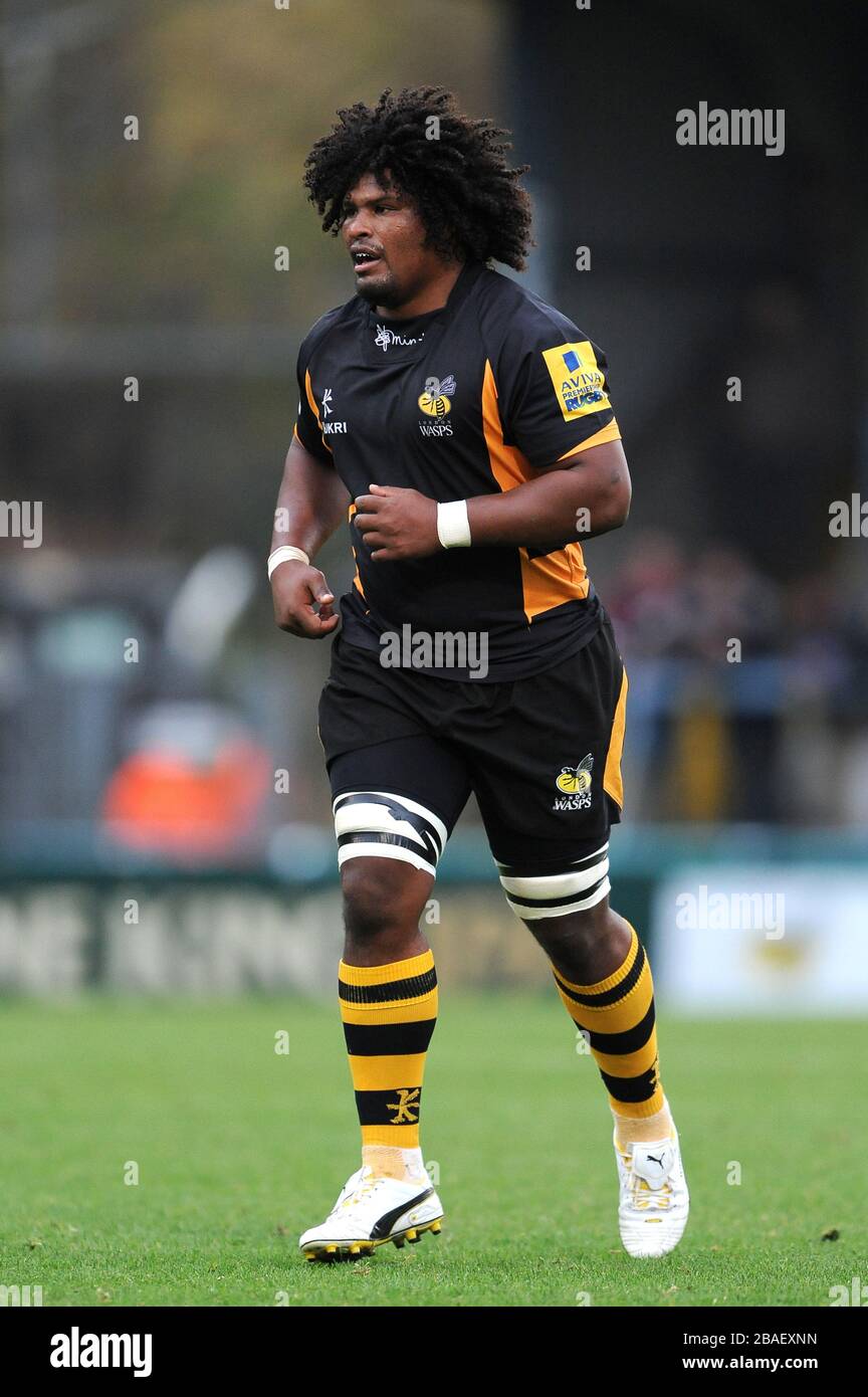 Ashley Johnson, London Wasps Foto Stock