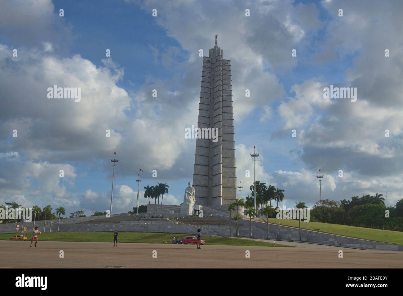 Monumento Plaza de la Revolucion, l'Avana, Cuba Foto Stock