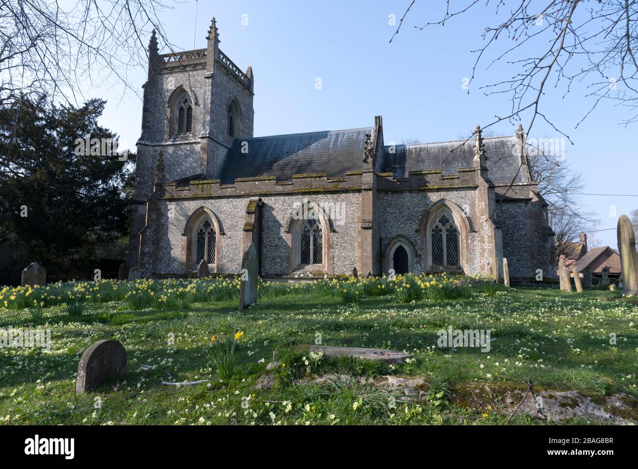 Chiesa parrocchiale di San Giacomo, Tisted orientale, Hampshire, Inghilterra, Regno Unito Foto Stock