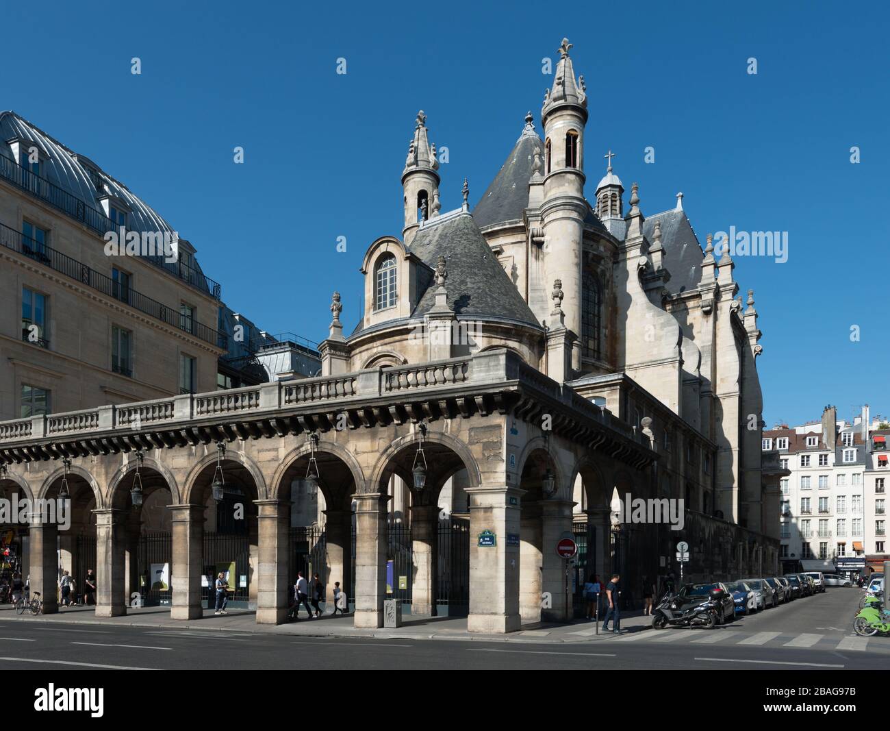 Chiesa de l'Oratoire du Louvre a Parigi, Francia, 17th-18th secoli Foto Stock